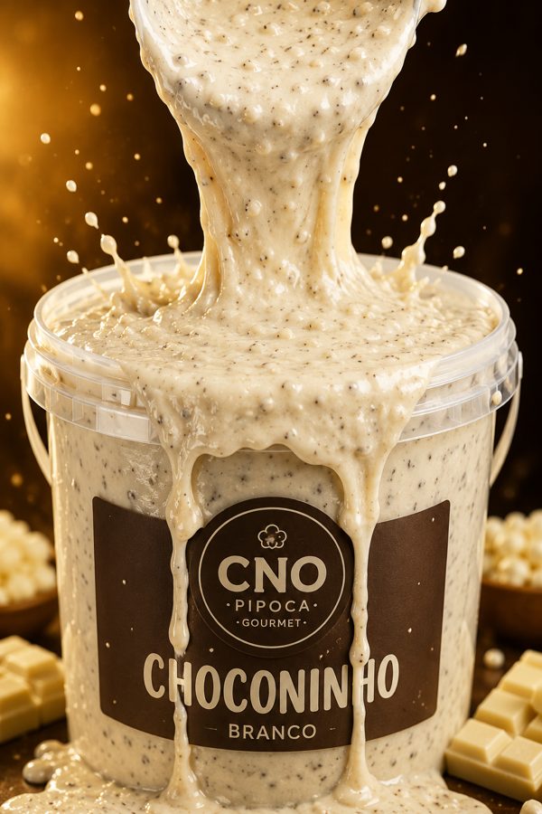 Pipoca gourmet sabor ChocoNinho