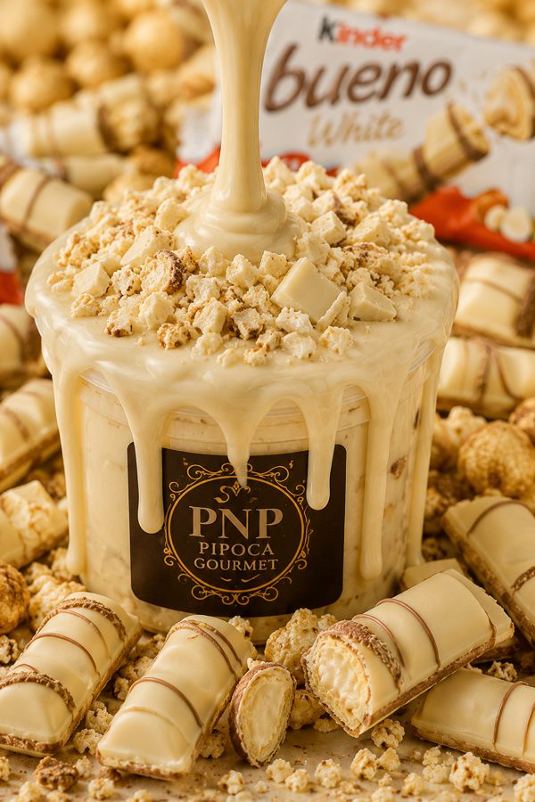 Pipoca gourmet sabor Bueno